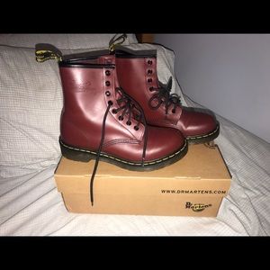 Red Doc Martins